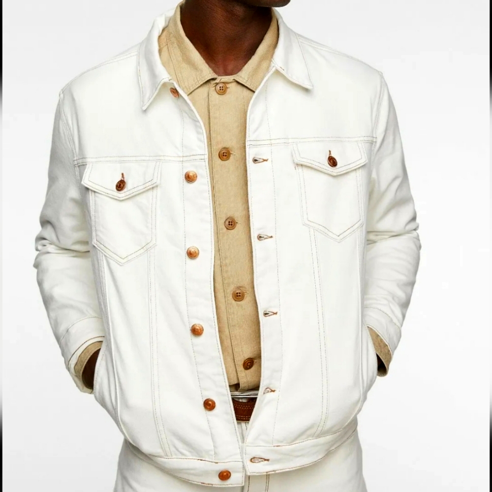 Zara White Performance Jacket